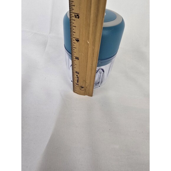 New Kitchen HQ USB Mini Chopper, Color Turquoise - Picture 3 of 3
